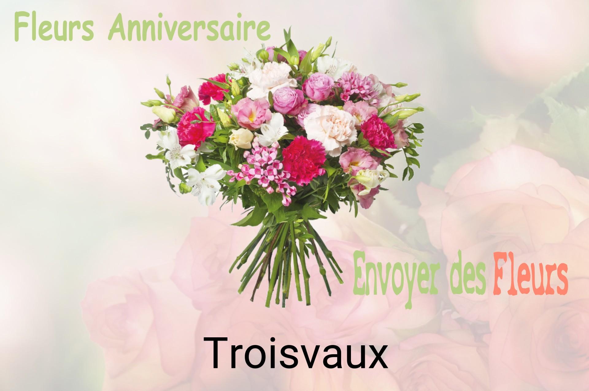 Bouquet de fleurs d’anniversaire livré à Troisvaux